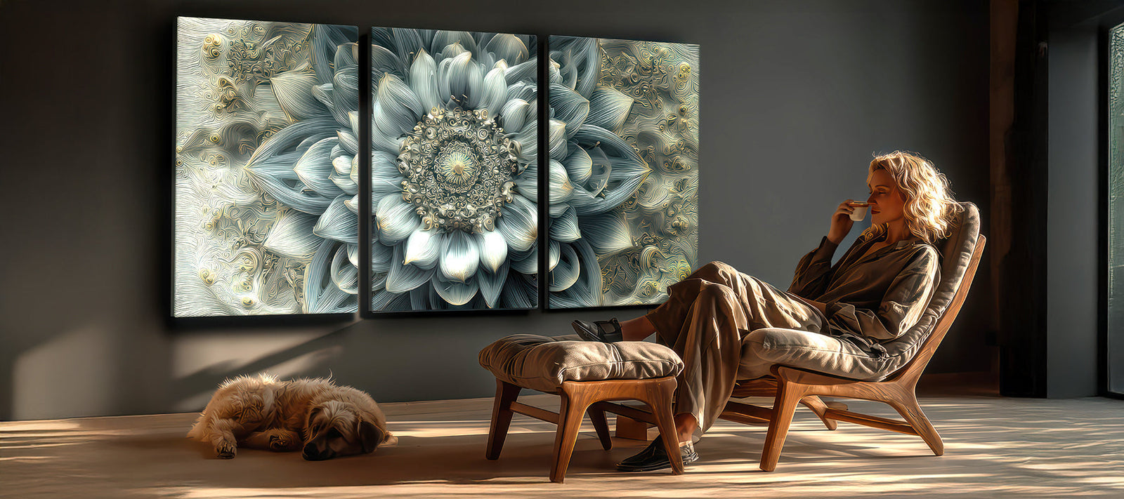 L’Assemblage en Triptyque : Élégance et Harmonie