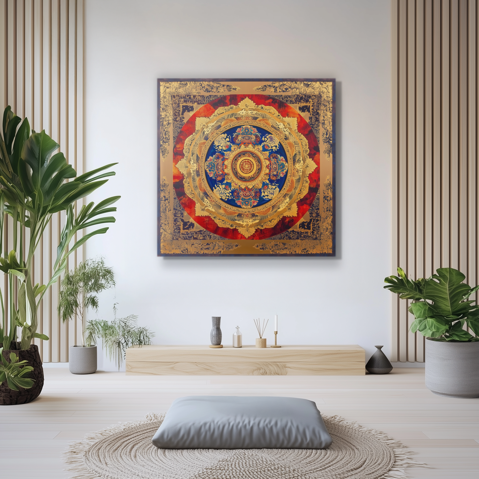 Mandala classique - toile