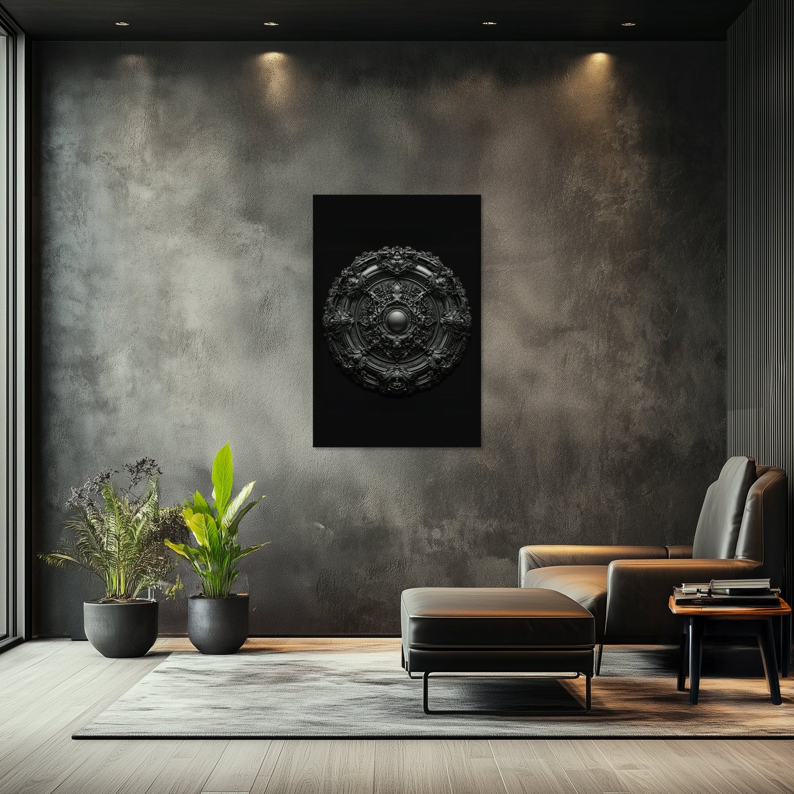 Mandala Médiéval - Affiche