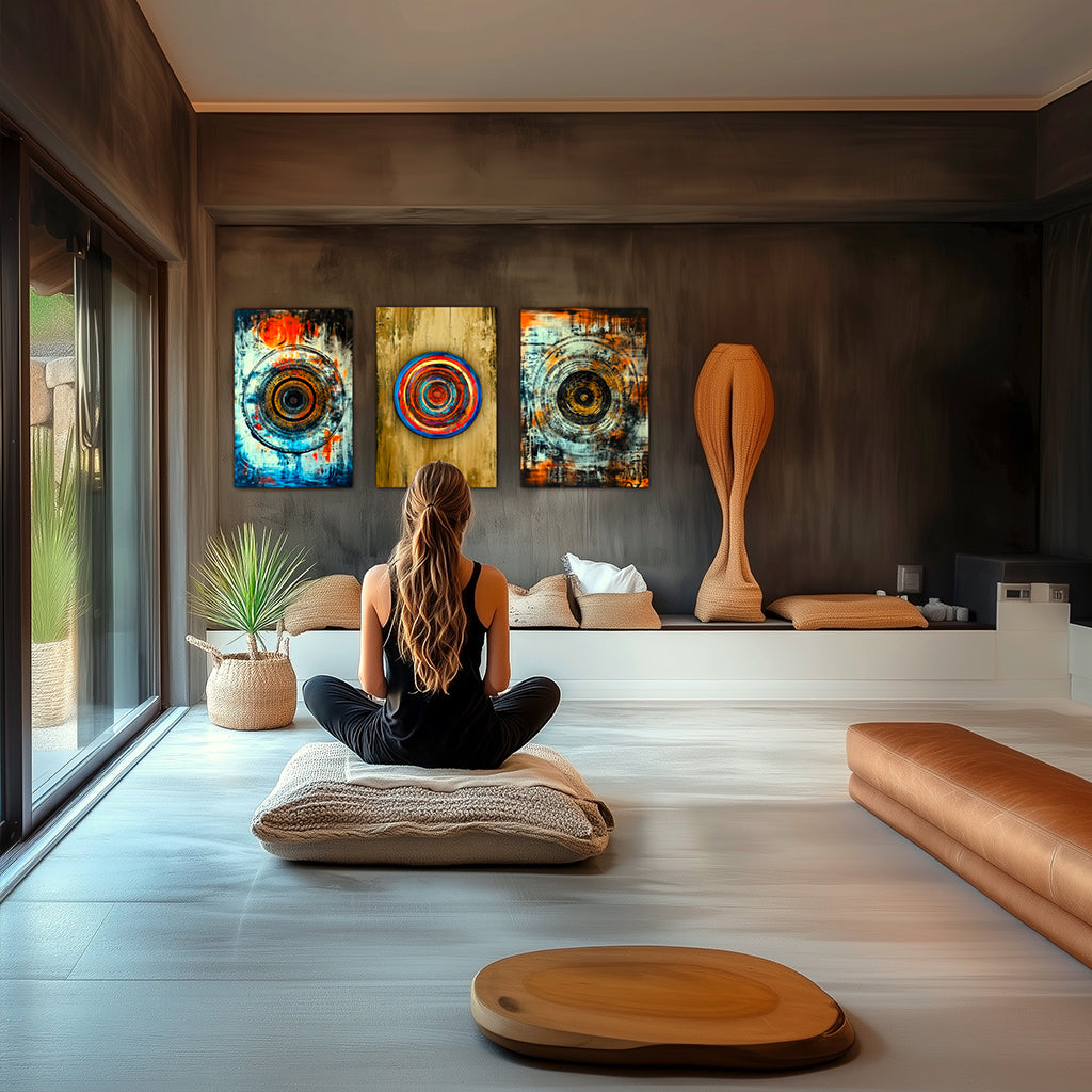 Mandala moderne - Affiche