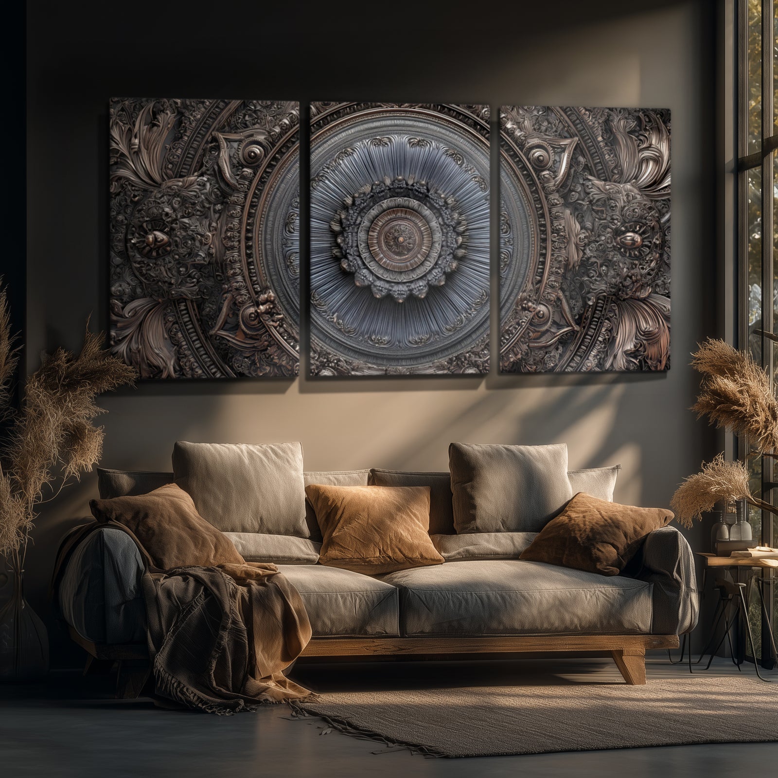 Medieval Mandala – The Alliance of Iron and Spirit (Complete Triptych)